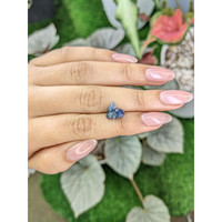 3.79 Ct. Blue Sapphire Crystal from Ceylon (Sri Lanka) Life Style