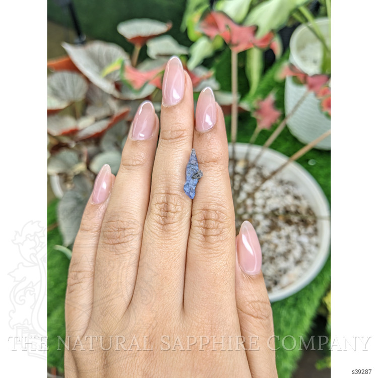 4.22 Ct. Blue Sapphire Crystal from Ceylon (Sri Lanka)
