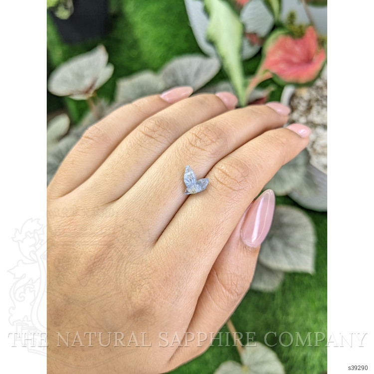 1.74 Ct. Blue Sapphire Crystal from Ceylon (Sri Lanka)