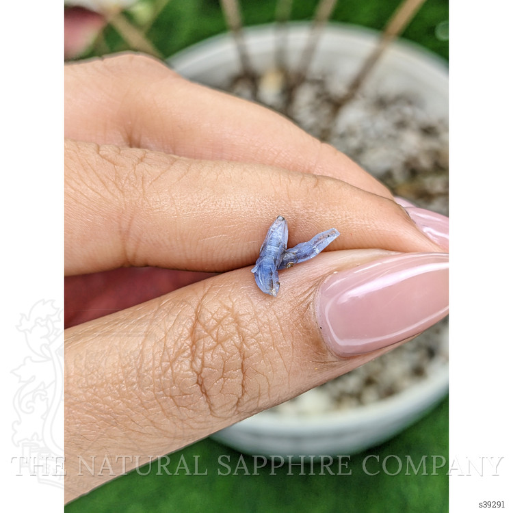 1.22 Ct. Blue Sapphire Crystal from Ceylon (Sri Lanka)