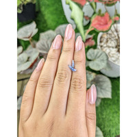 1.22 Ct. Blue Sapphire Crystal from Ceylon (Sri Lanka) Life Style