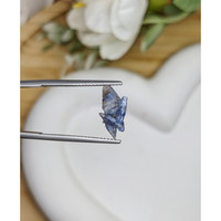2.64 Ct. Blue Sapphire Crystal from Ceylon (Sri Lanka) Life Style