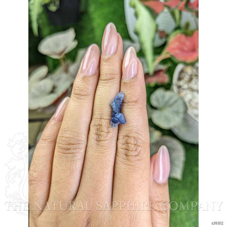 3.38 Ct. Blue Sapphire Crystal from Ceylon (Sri Lanka)