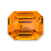 4.50 Ct. Yellowish Orange Sapphire from Ceylon (Sri Lanka) Video
