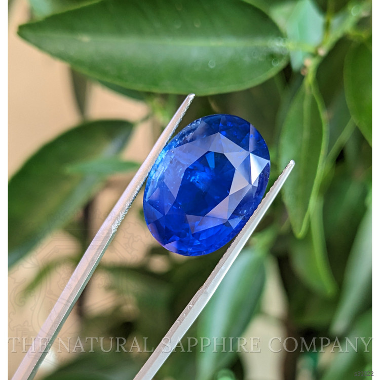 21.70 Ct. Blue Sapphire from Ceylon (Sri Lanka)