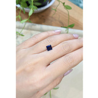 1.22 Ct. Blue Sapphire from Ceylon (Sri Lanka) Life Style