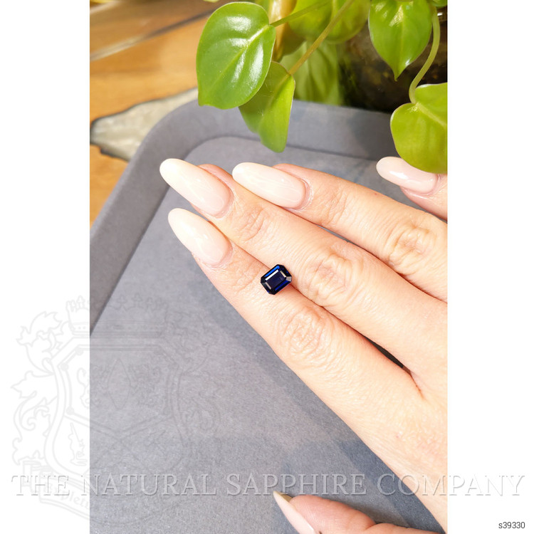 1.75 Ct. Blue Sapphire from Ceylon (Sri Lanka)