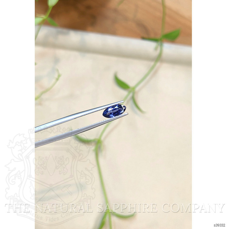 1.52 Ct. Blue Sapphire from Ceylon (Sri Lanka)