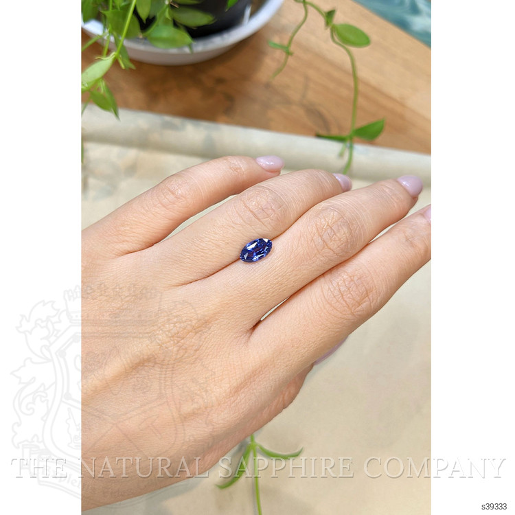 1.80 Ct. Blue Sapphire from Ceylon (Sri Lanka)