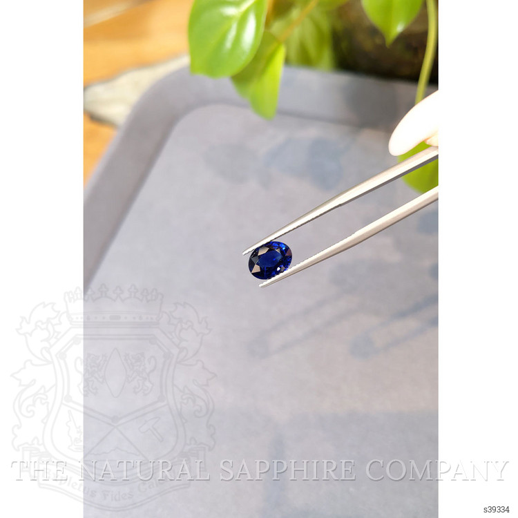 2.03 Ct. Blue Sapphire from Ceylon (Sri Lanka)