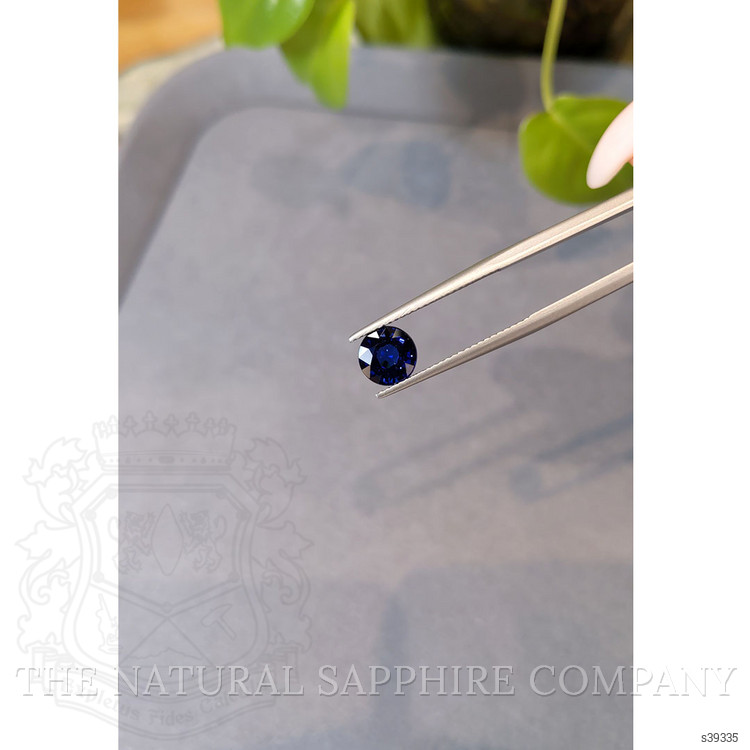 2.06 Ct. Blue Sapphire from Ceylon (Sri Lanka)