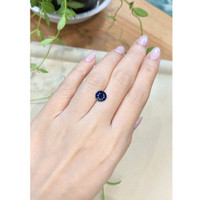 2.13 Ct. Blue Sapphire from Ceylon (Sri Lanka) Life Style