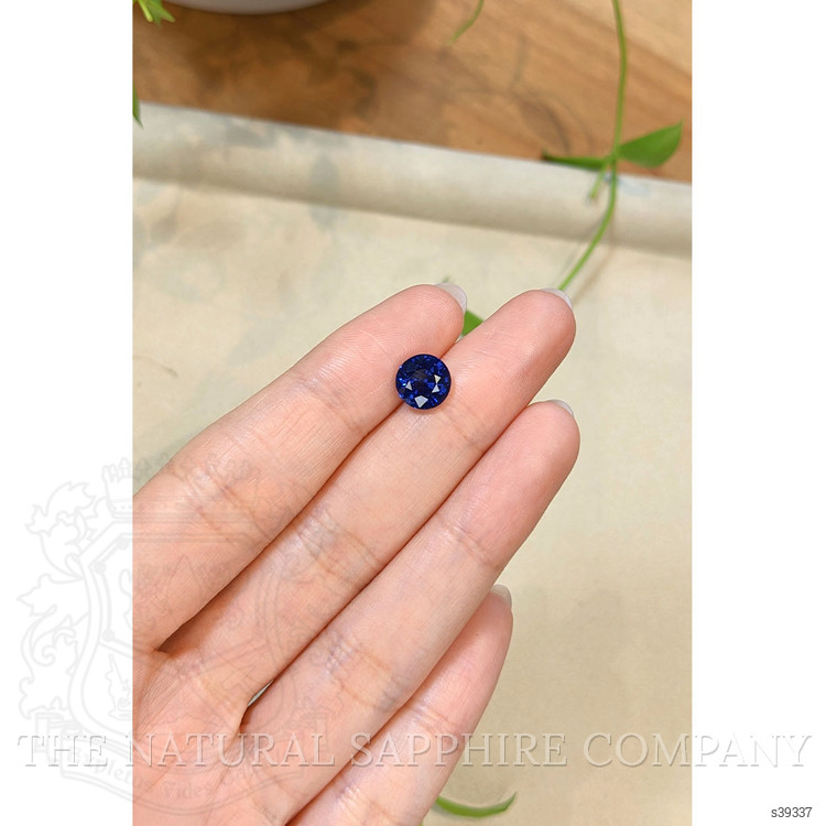 2.68 Ct. Blue Sapphire from Ceylon (Sri Lanka)