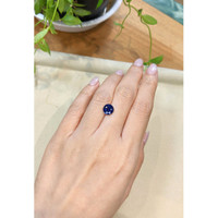 2.68 Ct. Blue Sapphire from Ceylon (Sri Lanka) Life Style