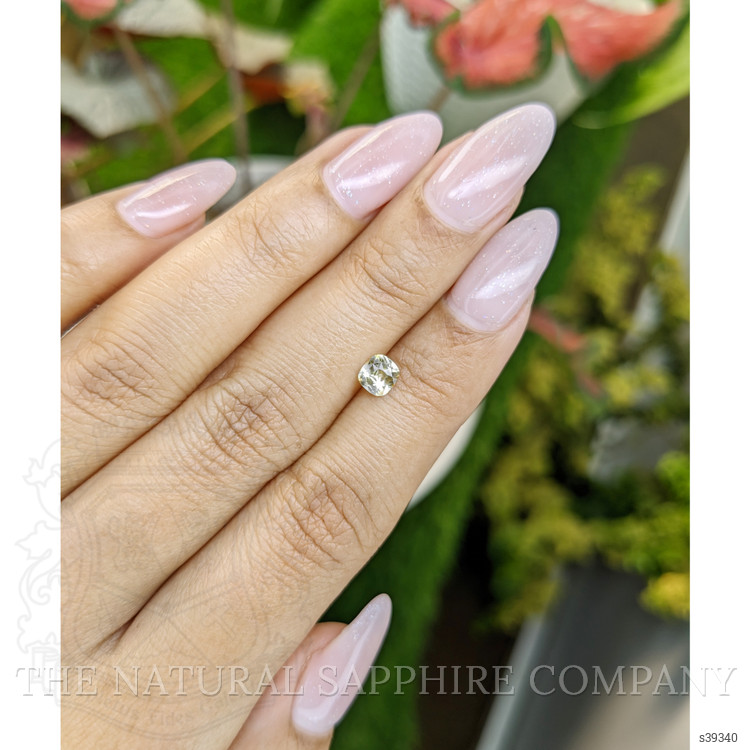0.52 Ct. Yellow Sapphire from Ceylon (Sri Lanka)