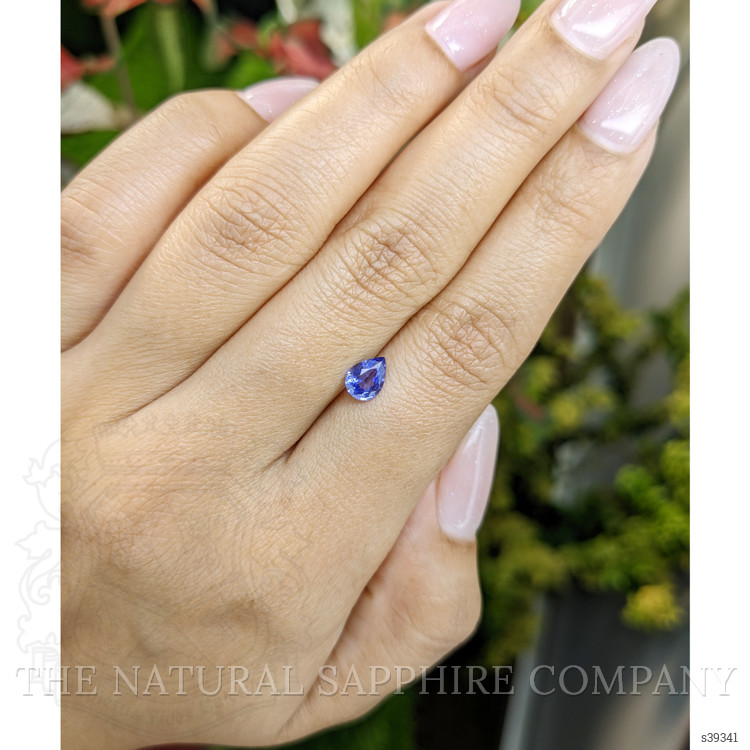 0.63 Ct. Blue Sapphire from Ceylon (Sri Lanka)