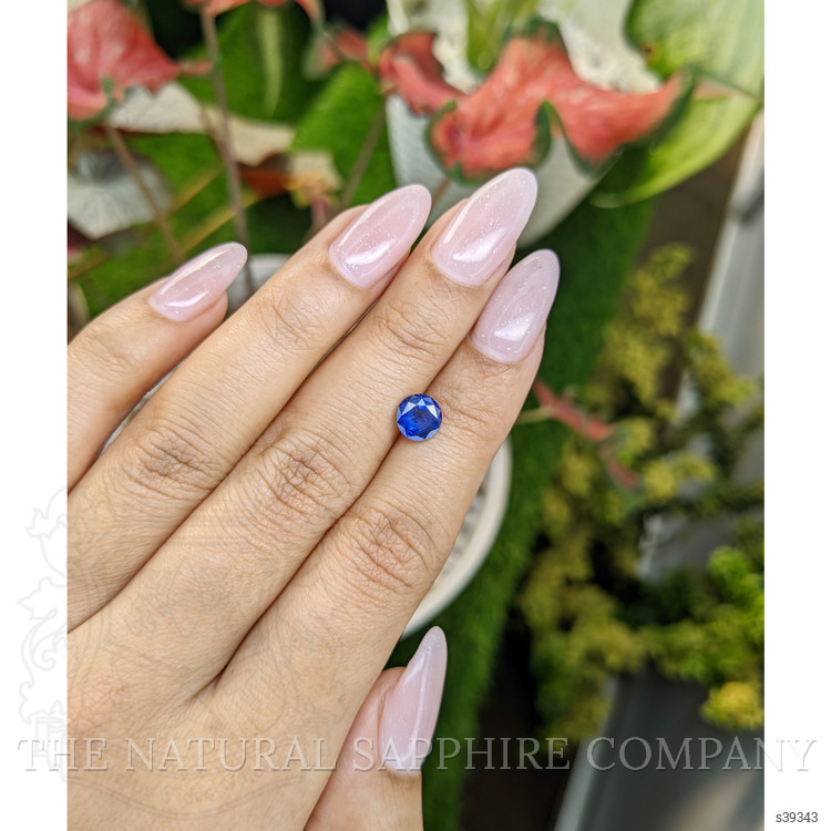 1.20 Ct. Blue Sapphire from Ceylon (Sri Lanka)