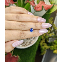1.20 Ct. Blue Sapphire from Ceylon (Sri Lanka) Life Style