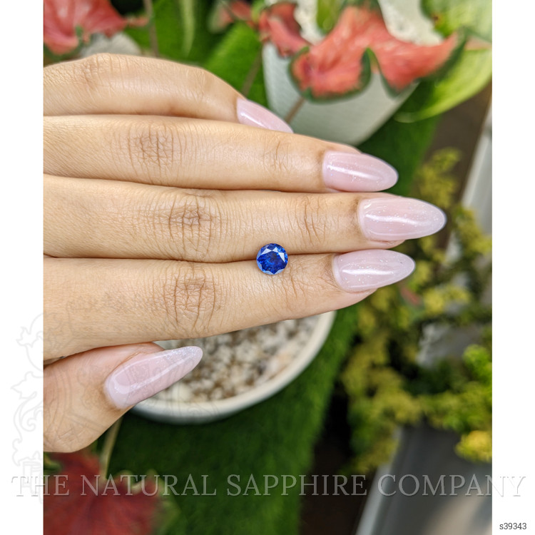 1.20 Ct. Blue Sapphire from Ceylon (Sri Lanka)