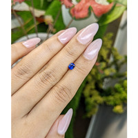 0.46 Ct. Blue Sapphire from Ceylon (Sri Lanka) Life Style