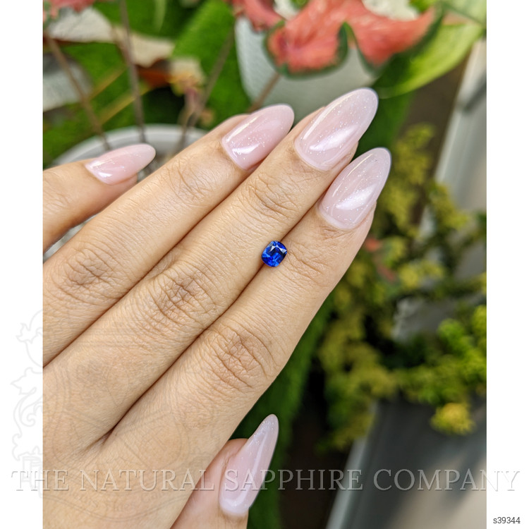 0.46 Ct. Blue Sapphire from Ceylon (Sri Lanka)