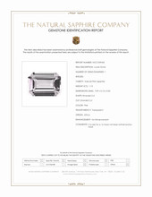 1.13 Ct. Pink Sapphire from Africa Scan Report