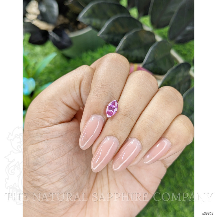 1.30 Ct. Purplish Pink Sapphire from Africa