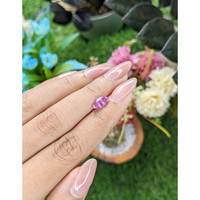 1.30 Ct. Purplish Pink Sapphire from Africa Life Style