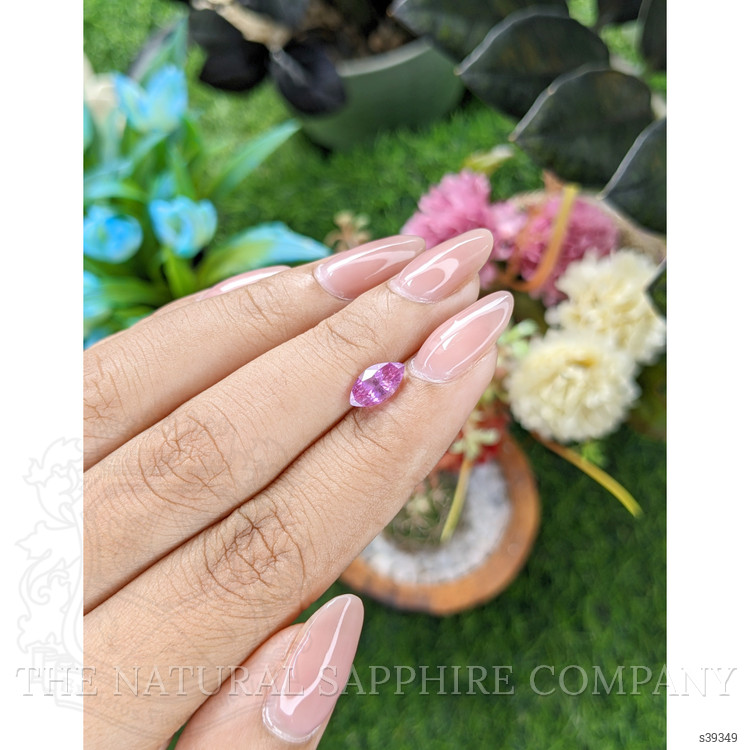 1.30 Ct. Purplish Pink Sapphire from Africa