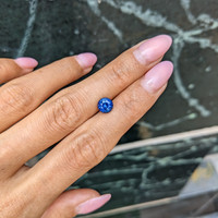 1.52 Ct. Blue Sapphire from Ceylon (Sri Lanka) Life Style