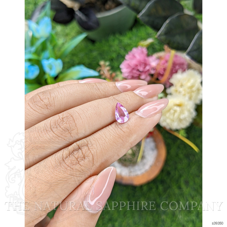 1.63 Ct. Purplish Pink Sapphire from Africa