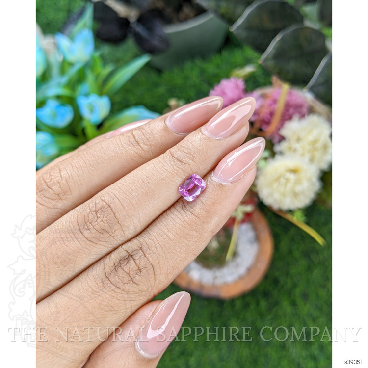 1.21 Ct. Pinkish Purple Sapphire from Africa