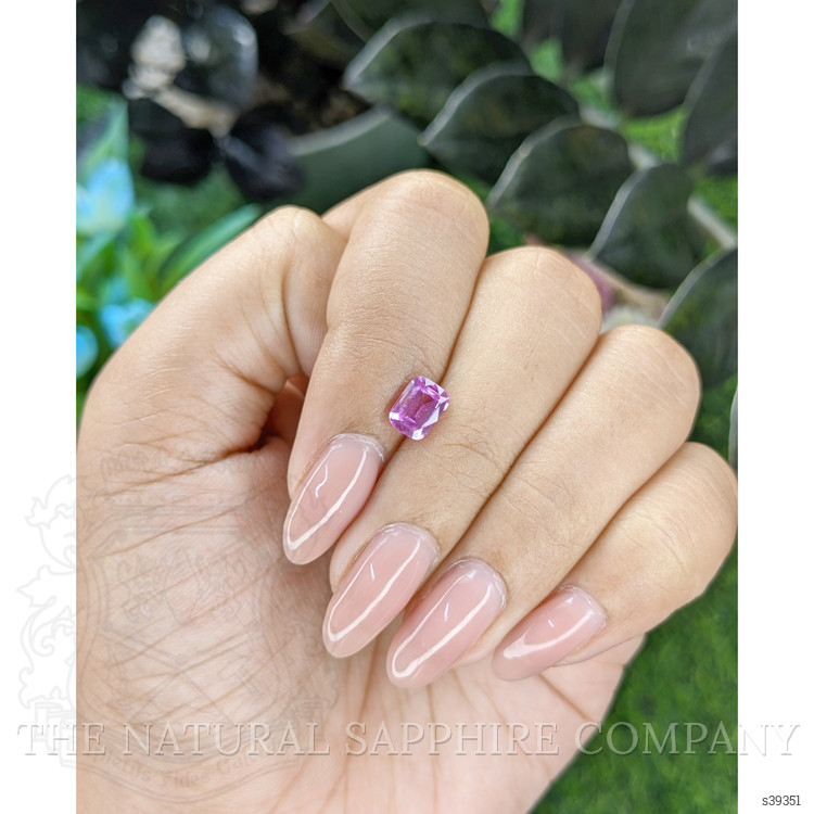 1.21 Ct. Pinkish Purple Sapphire from Africa