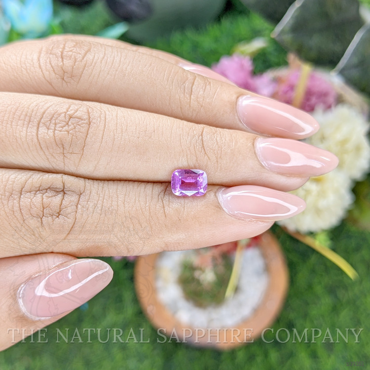 1.21 Ct. Pinkish Purple Sapphire from Africa