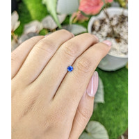 0.31 Ct. Blue Sapphire from Ceylon (Sri Lanka) Life Style