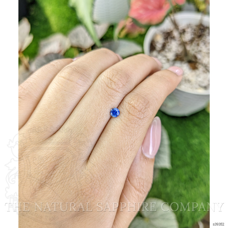 0.31 Ct. Blue Sapphire from Ceylon (Sri Lanka)