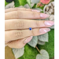 0.31 Ct. Blue Sapphire from Ceylon (Sri Lanka) Life Style