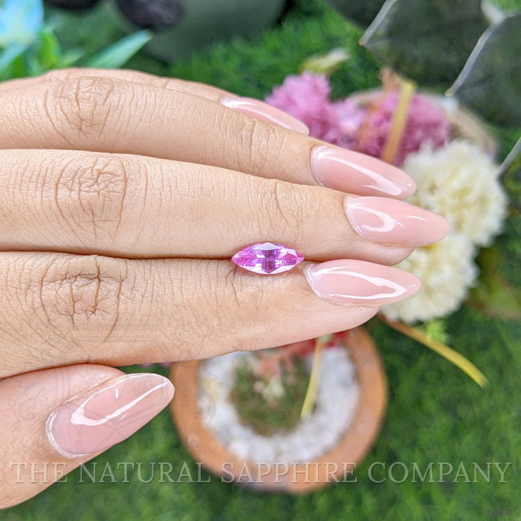 1.17 Ct. Purplish Pink Sapphire from Africa