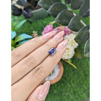 2.20 Ct. Bluish Purple Sapphire from Africa Life Style