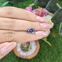 2.20 Ct. Bluish Purple Sapphire from Africa Life Style