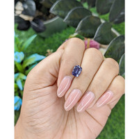 2.20 Ct. Bluish Purple Sapphire from Africa Life Style