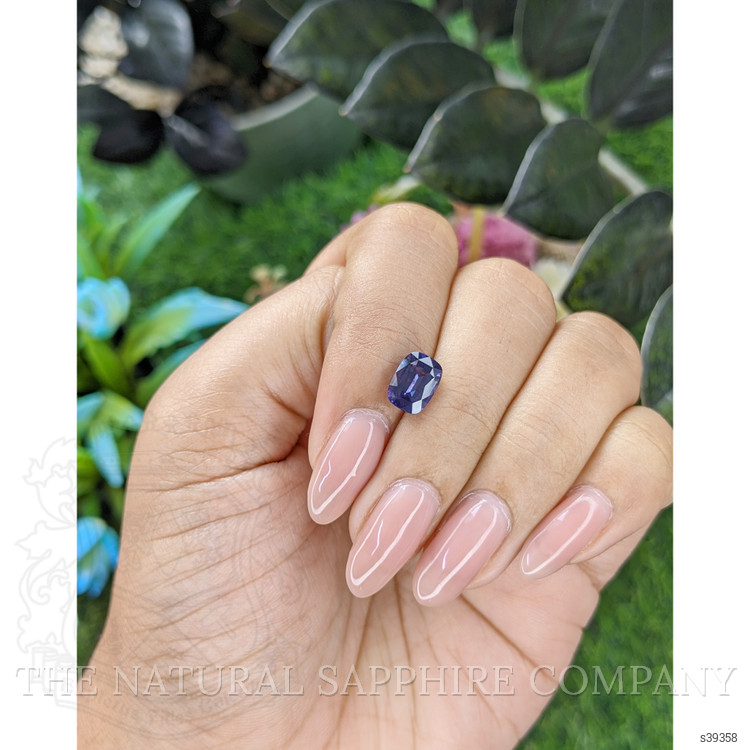 2.20 Ct. Bluish Purple Sapphire from Africa