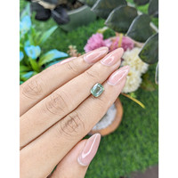 2.05 Ct. Yellowish Green Sapphire from Africa Life Style