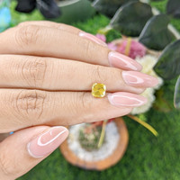 1.20 Ct. Yellow Sapphire from Ceylon (Sri Lanka) Life Style