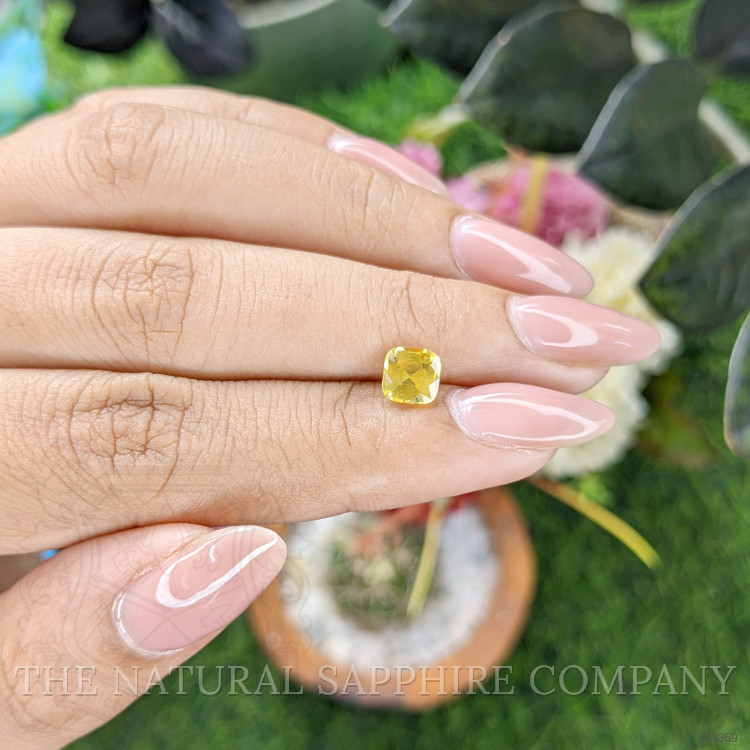 1.20 Ct. Yellow Sapphire from Ceylon (Sri Lanka)
