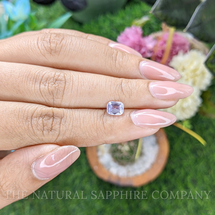 1.11 Ct. Pinkish Purple Sapphire from Africa