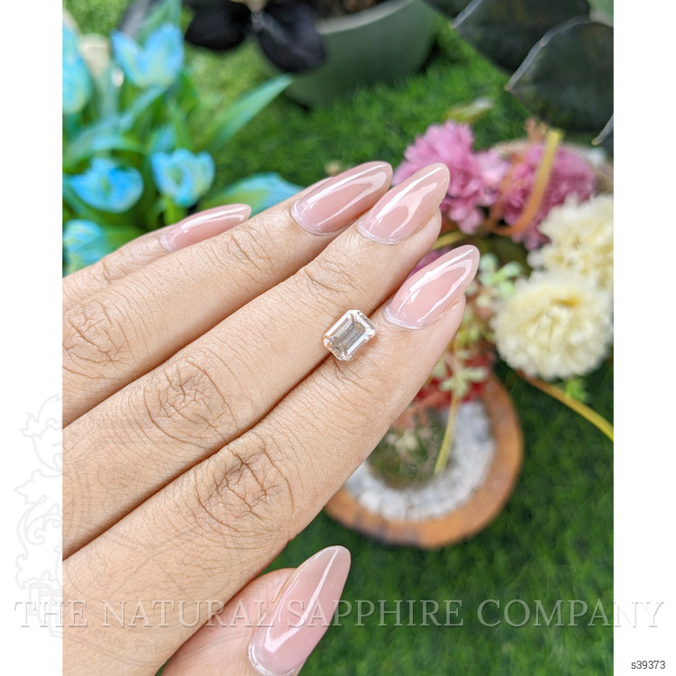 1.62 Ct. Peach Sapphire from Africa