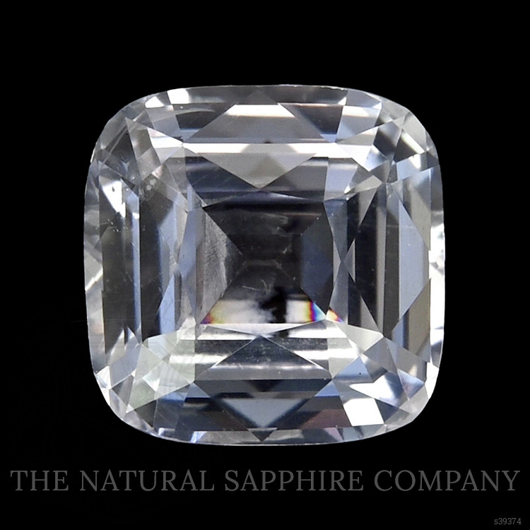 1.14 Ct. White Sapphire from Ceylon (Sri Lanka)