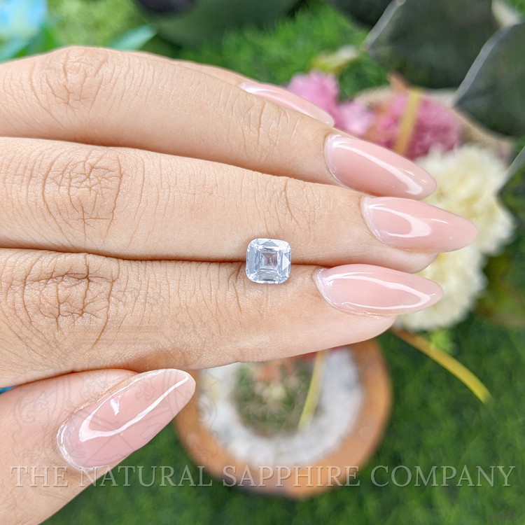 1.14 Ct. White Sapphire from Ceylon (Sri Lanka)