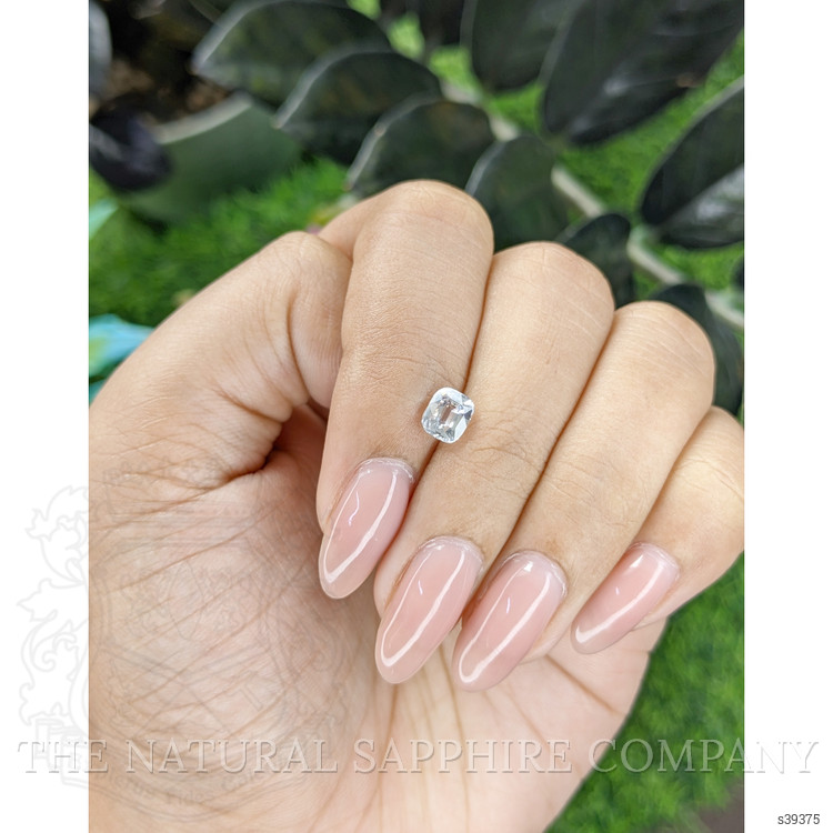 1.04 Ct. White Sapphire from Ceylon (Sri Lanka)